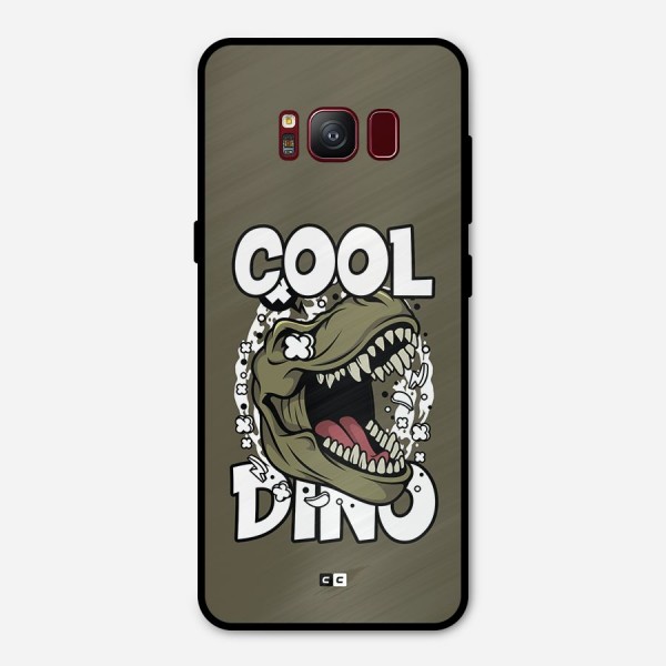 Cool Dino Metal Back Case for Galaxy S8