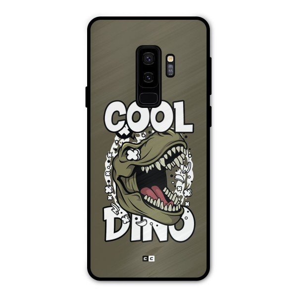 Cool Dino Metal Back Case for Galaxy S9 Plus