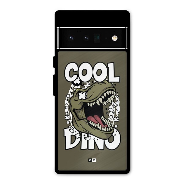 Cool Dino Metal Back Case for Google Pixel 6 Pro