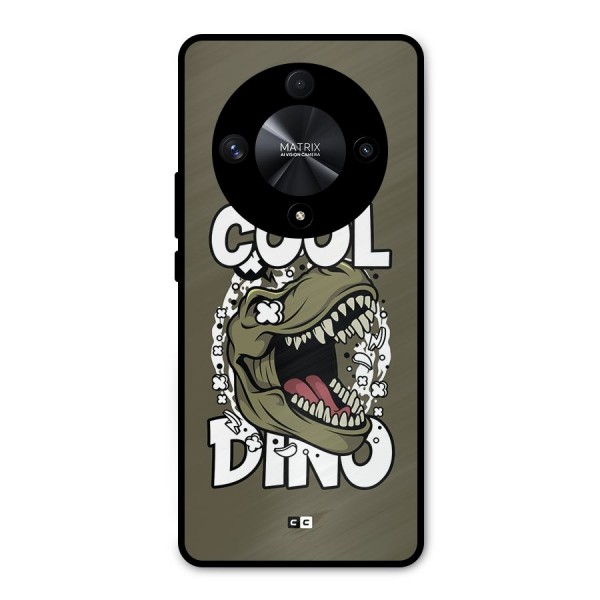 Cool Dino Metal Back Case for Honor X9b