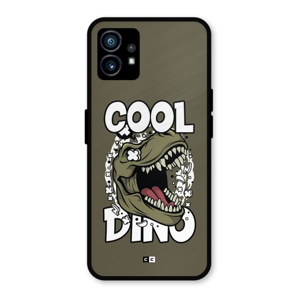 Cool Dino Metal Back Case for Nothing Phone 1