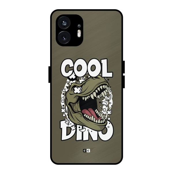 Cool Dino Metal Back Case for Nothing Phone 2