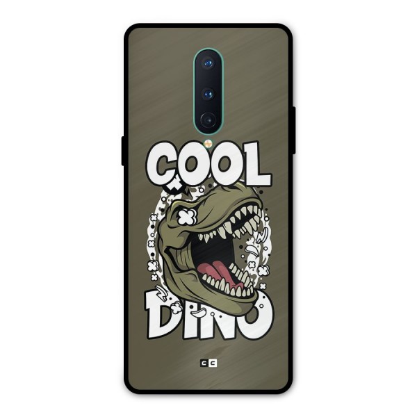 Cool Dino Metal Back Case for OnePlus 8
