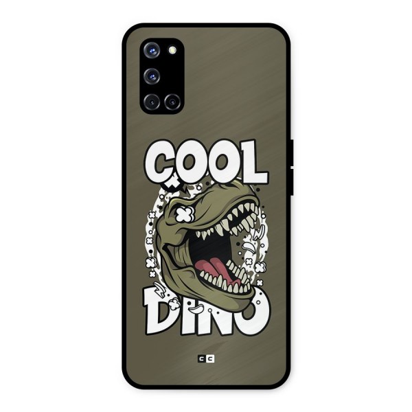 Cool Dino Metal Back Case for Oppo A52