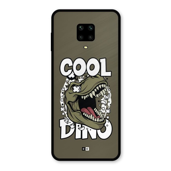 Cool Dino Metal Back Case for Poco M2