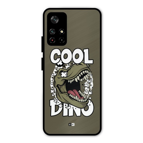 Cool Dino Metal Back Case for Poco M4 Pro 5G