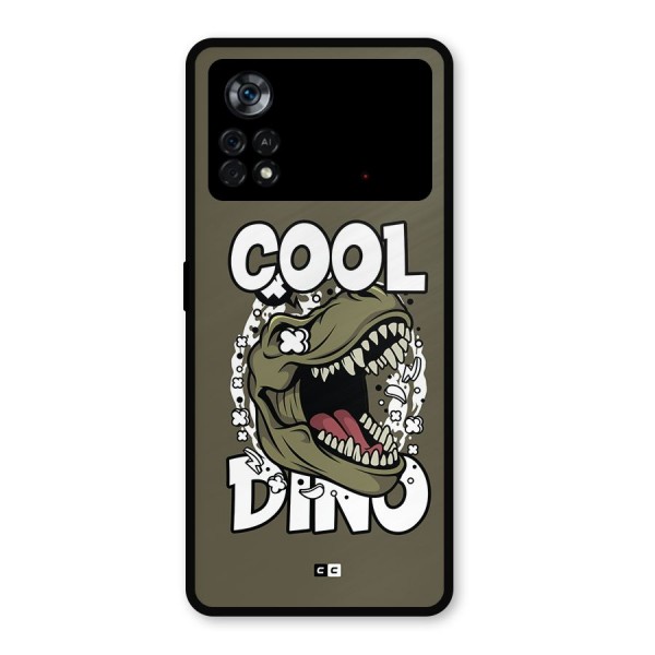 Cool Dino Metal Back Case for Poco X4 Pro 5G