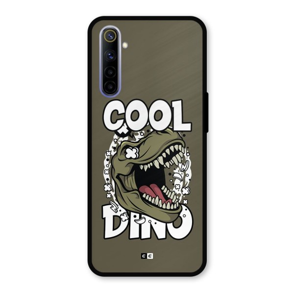 Cool Dino Metal Back Case for Realme 6