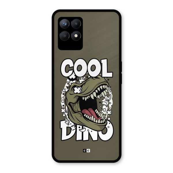 Cool Dino Metal Back Case for Realme 8i