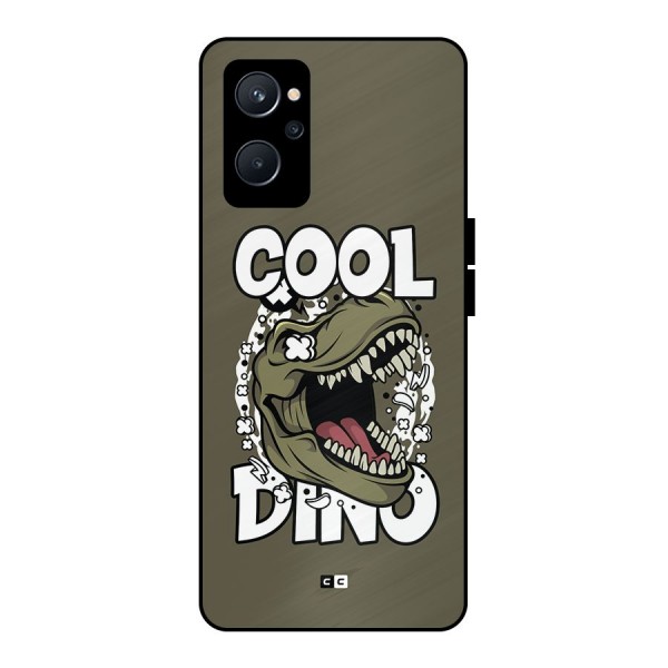 Cool Dino Metal Back Case for Realme 9i 5G