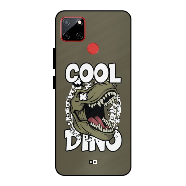 Cool Dino Metal Back Case for Realme C12