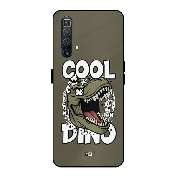 Cool Dino Metal Back Case for Realme X3