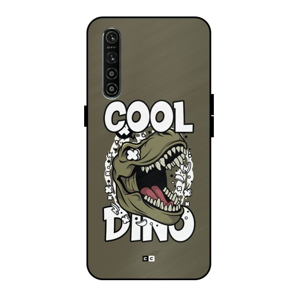 Cool Dino Metal Back Case for Realme XT