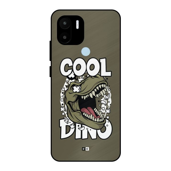 Cool Dino Metal Back Case for Redmi A1 Plus