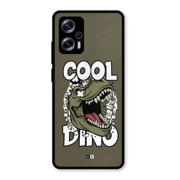 Cool Dino Metal Back Case for Redmi K50i