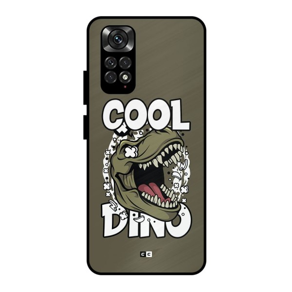 Cool Dino Metal Back Case for Redmi Note 11 Pro