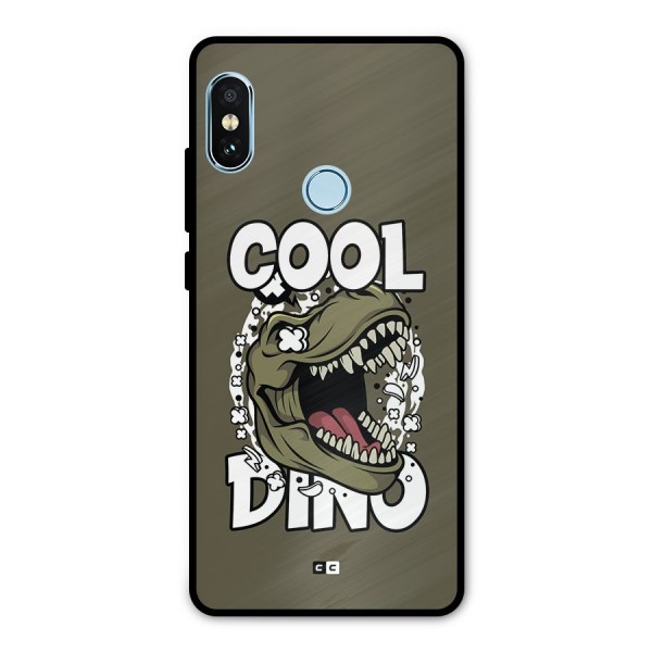 Cool Dino Metal Back Case for Redmi Note 5 Pro