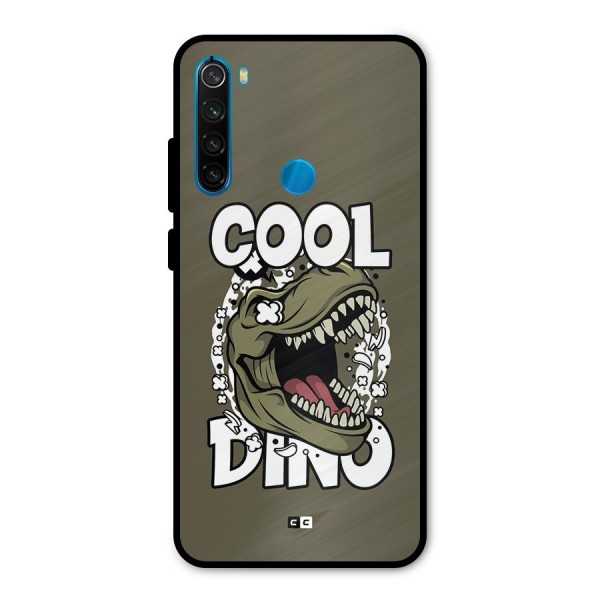 Cool Dino Metal Back Case for Redmi Note 8