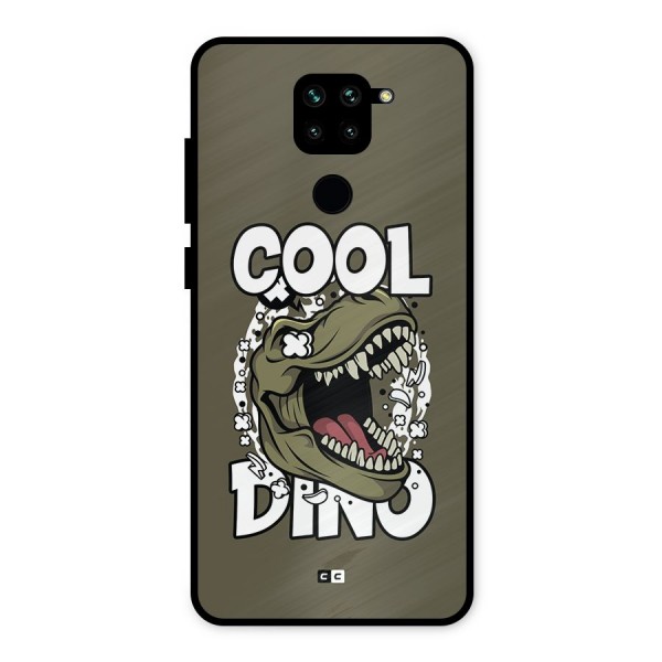 Cool Dino Metal Back Case for Redmi Note 9