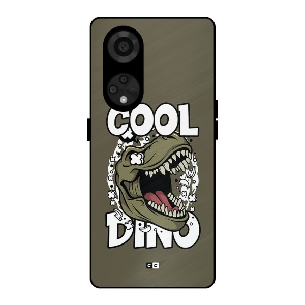 Cool Dino Metal Back Case for Reno8 T 5G