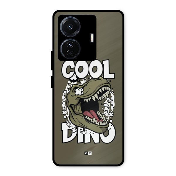 Cool Dino Metal Back Case for Vivo T1 Pro