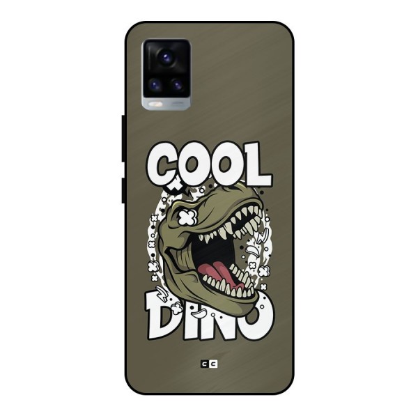 Cool Dino Metal Back Case for Vivo V20 2021