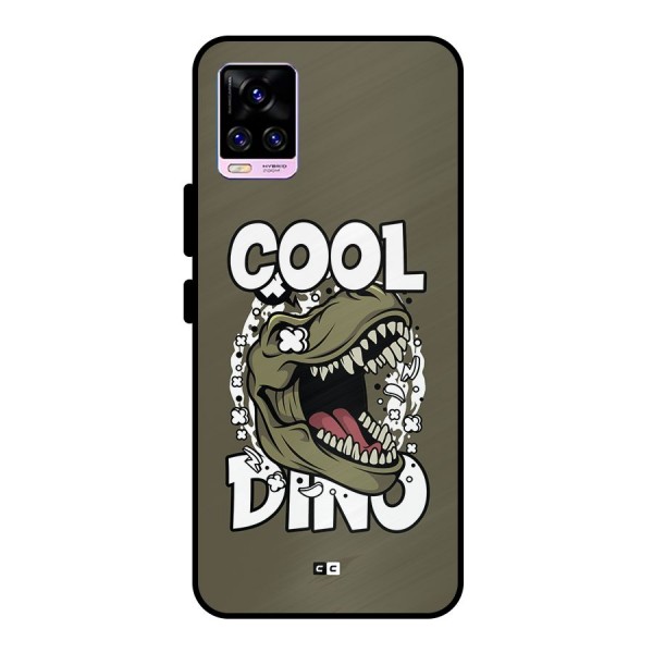 Cool Dino Metal Back Case for Vivo V20 Pro