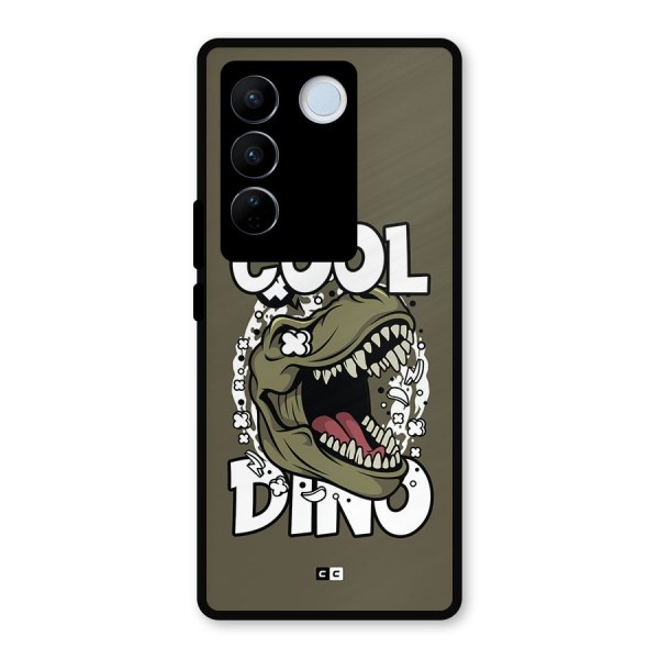 Cool Dino Metal Back Case for Vivo V27