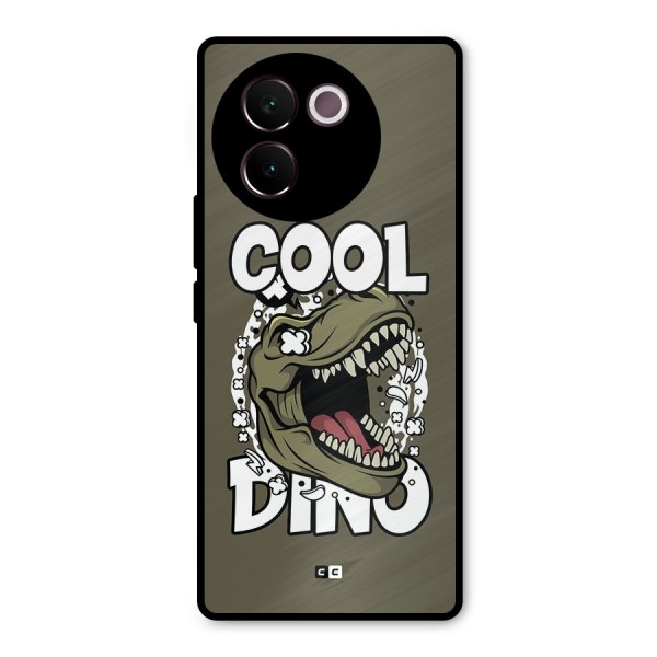 Cool Dino Metal Back Case for Vivo V30e