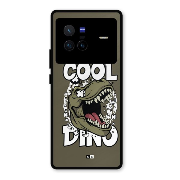 Cool Dino Metal Back Case for Vivo X80