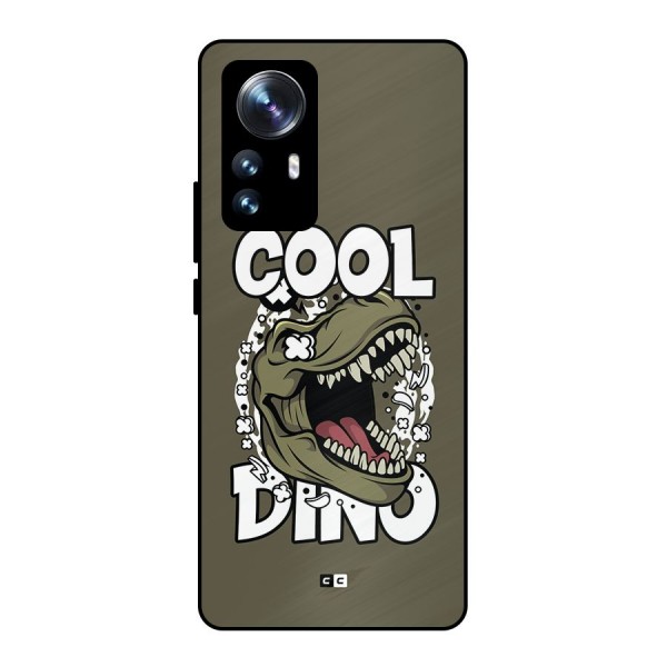 Cool Dino Metal Back Case for Xiaomi 12 Pro