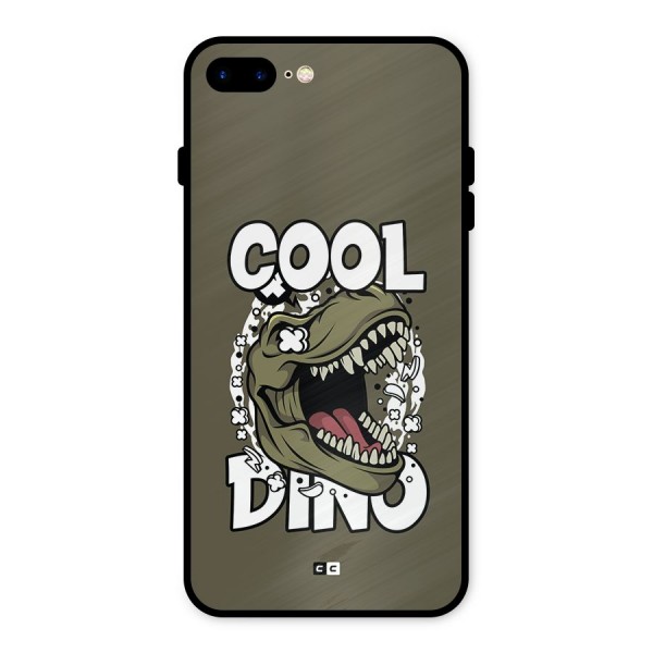 Cool Dino Metal Back Case for iPhone 8 Plus