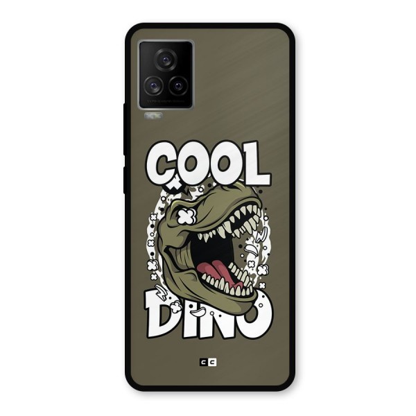 Cool Dino Metal Back Case for iQOO 7 Legend 5G