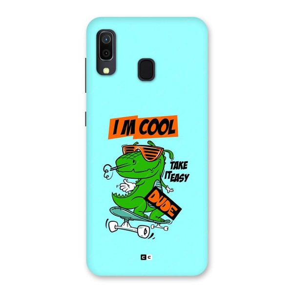 Cool Dude Back Case for Galaxy A20