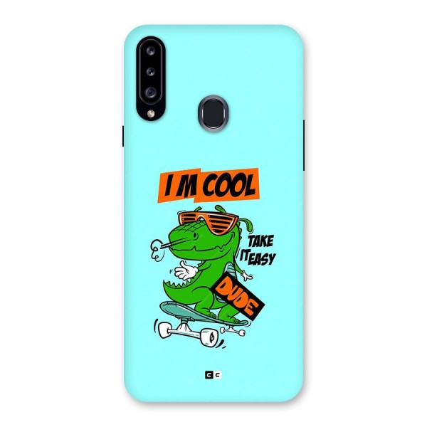 Cool Dude Back Case for Galaxy A20s