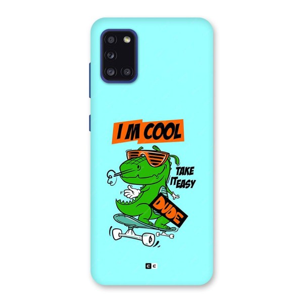 Cool Dude Back Case for Galaxy A31