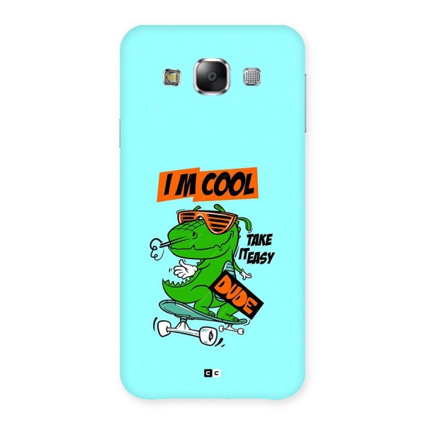 Cool Dude Back Case for Galaxy E5