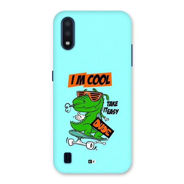 Cool Dude Back Case for Galaxy M01