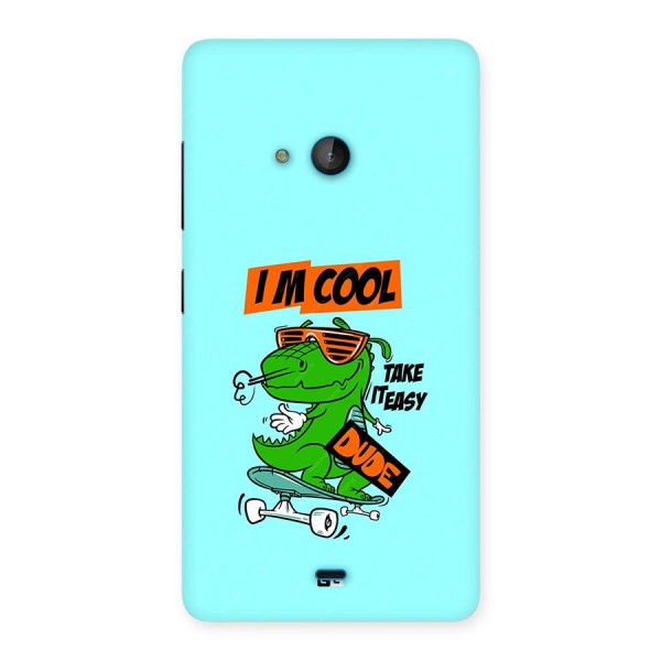 Cool Dude Back Case for Lumia 540