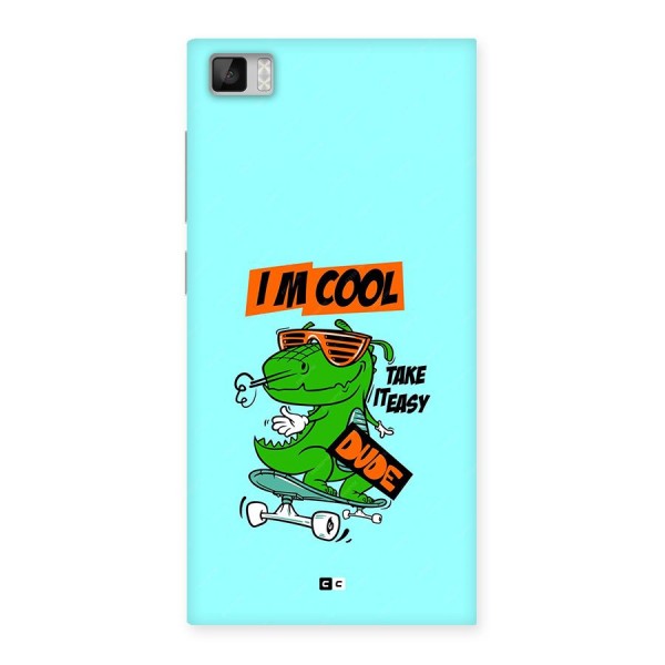 Cool Dude Back Case for Mi3