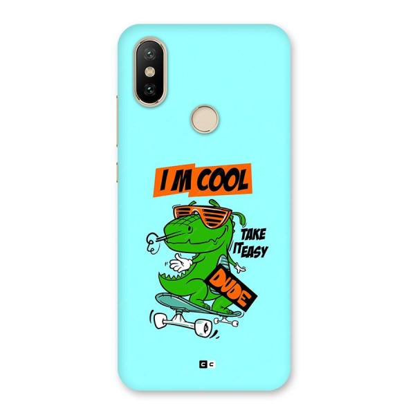 Cool Dude Back Case for Mi A2