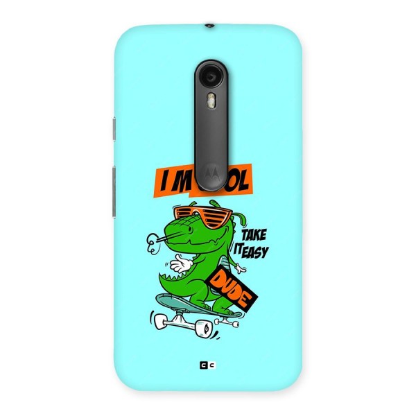 Cool Dude Back Case for Moto G3