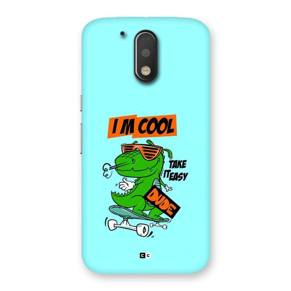 Cool Dude Back Case for Moto G4