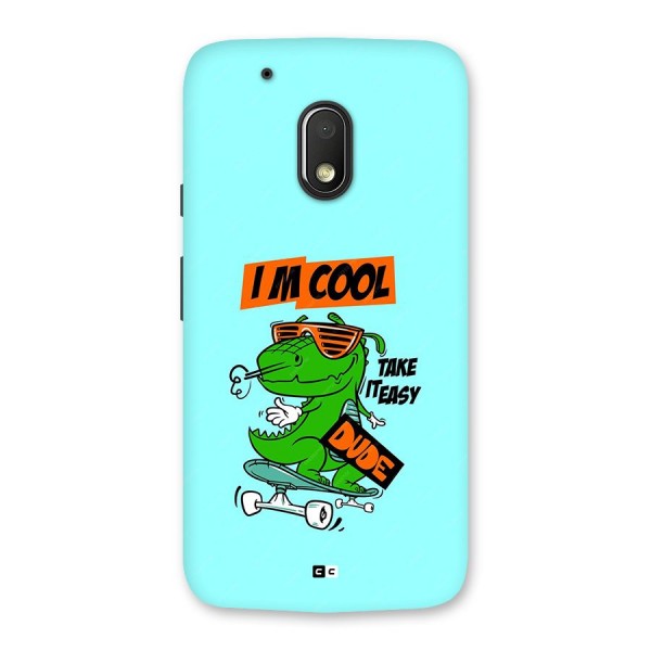 Cool Dude Back Case for Moto G4 Play