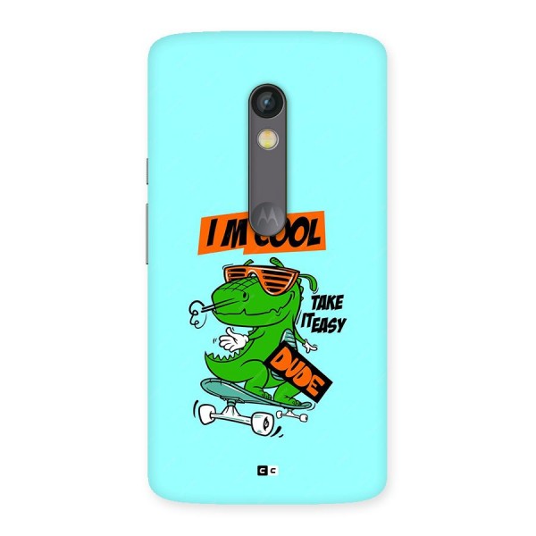 Cool Dude Back Case for Moto X Play