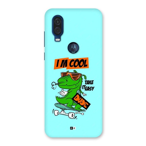 Cool Dude Back Case for Motorola One Vision