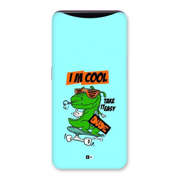 Cool Dude Back Case for Oppo Find X