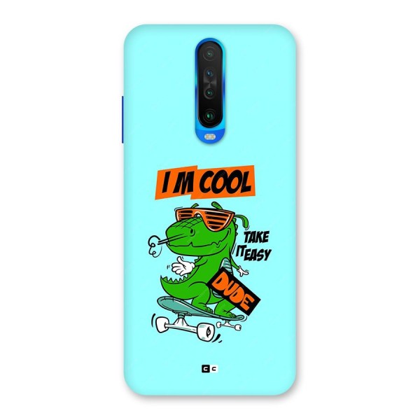 Cool Dude Back Case for Poco X2