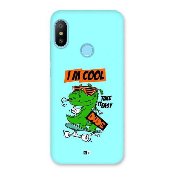 Cool Dude Back Case for Redmi 6 Pro