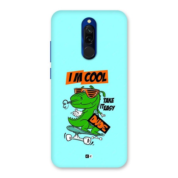 Cool Dude Back Case for Redmi 8